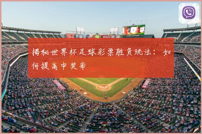 揭秘世界杯足球彩票胜负玩法:如何提高中奖率
